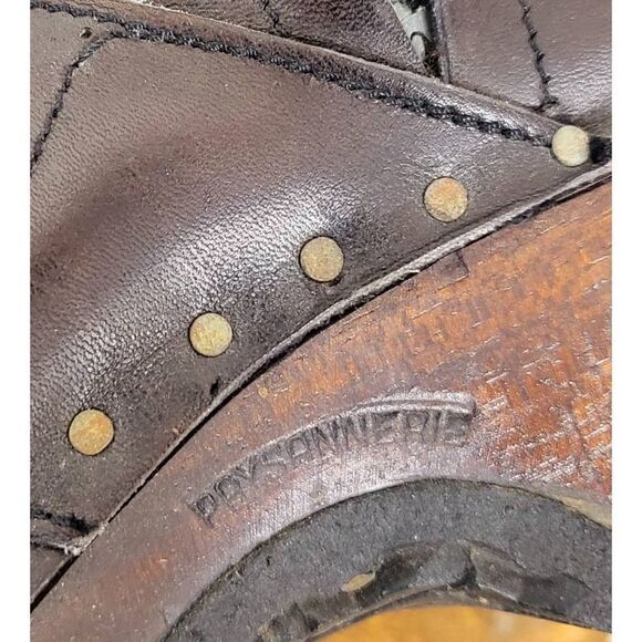 Paysannerie vintage clog boots - Picture 4 of 12